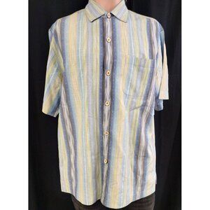 Tommy Bahama Men's Multicolor Shirt/Button Up SizeM SKU 3342
